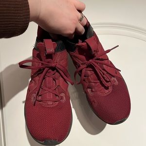 Red Puma shoes